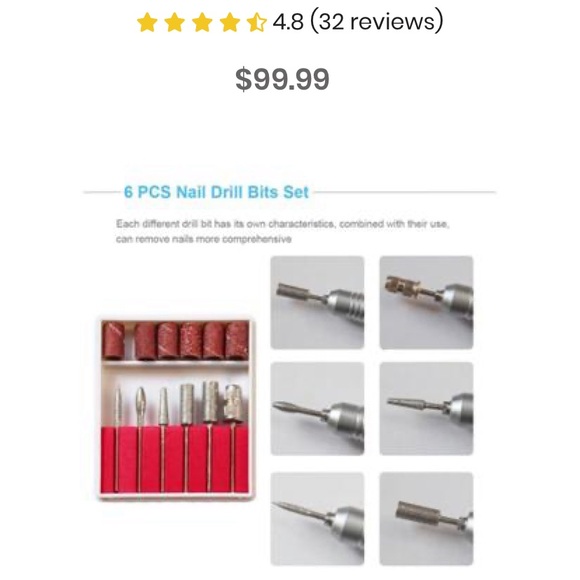 ELECTRIC NAIL FILE (E-FILE) - Picture 2 of 8